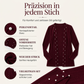 Damen Strickjacke mit Perlenbesatz