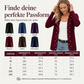 Damen Strickjacke mit Perlenbesatz