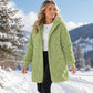 Gemütliche Damen-Winterkapuzenjacke