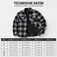 Wärmflannelhemd Jacke für Herren im Winter Karomuster