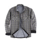 Wärmflannelhemd Jacke für Herren im Winter Karomuster