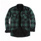 Wärmflannelhemd Jacke für Herren im Winter Karomuster