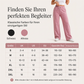 Freizeit-Hose mit hoher Taille und weitem Bein für Damen