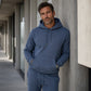 Herren Kapuzen-Sweatshirt und Sweatpants zweiteiliges Trainingsanzug-Set