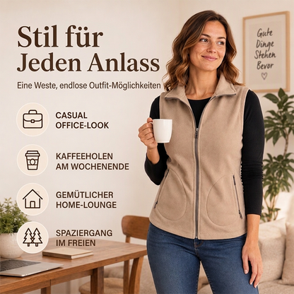 💥Wir haben das Vertrauen unserer Kunden durch unsere zuverlässige Logistik und unsere ehrlichen Angebote gewonnen!✌ ✔Damen Winter Thermo Stehkragen Weste
