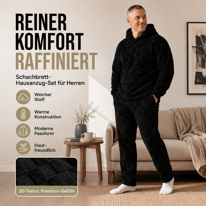 Freizeit Kapuzenpullover und Jogginghose Set für Herren