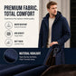 Winterjacke für Herren mit warmem Futter und Kapuze