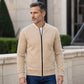 Herren Freizeit Waffelstrick Steppjacke