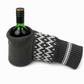 Gestrickter Bier-Trinkhandschuh zum Halten von Bierflaschen und -dosen