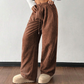 Lässige Cordhose mit lockerer Passform für Damen