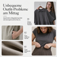 Elegantes Damen Baumwoll-Leinenschrankfarbenes Hemdkleid mit Umlegekragen, elastischer Taille und ausgestellter Schwingsaum