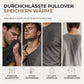 🔥 Beliebtes Produkt ！✨Freizeit-Sweatshirt für Herren, schmal geschnitten, Rundhalsausschnitt, langärmelig