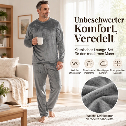 🔥🔥Bequemes Wärmendes Samt-Schlafanzug-Set für Herren