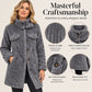 🔥Beliebtes Produkt ！✨Warme Winterjacke für Damen in mittellanger Länge