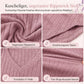 📢🎉50%Rabatt!!!🛍️✨Damen Übergrößen V-Ausschnitt Langarm Geripptes Gebürstetes T-Shirt Locker Sitzendes Einfarbiges Pullover-Oberteil