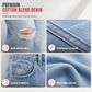 📢🎉50%Rabatt!!!🛍️✨Damen Jeans mit hohem Bund, ausgefranst und Wide-Leg