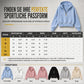 📢🎉50%Rabatt!!!🛍️✨Damen-Kurzformatiges Hoodie mit Reißverschluss und Kontrastbesatz, langärmelig,Sweatshirt für Herbst und Winter