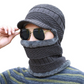 🔥 50% Rabatt – nur heute! 🎉 Warme 3-in-1 Winter-Balaclava mit Wärmehaube und Visier – winddicht, bequem & vielseitig