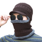 🔥 50% Rabatt – nur heute! 🎉 Warme 3-in-1 Winter-Balaclava mit Wärmehaube und Visier – winddicht, bequem & vielseitig