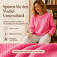 ❄️🧶 Damen Waffelstrick-Sweatshirt im Loose-Fit | Weich & Lässig – Bequemer Alltags-Look ohne Einengen ✨
