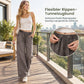 🥳Alles im Sale! Schnell sein!🥳American Vintage Low Rise Slight Flare Jeans mit geripptem Patchwork-Kordelzugbund und distressed Taschen