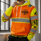 🥳Alles im Sale! Schnell sein!🥳 Herren Hochsichtbarer Reflektierender Kapuzenpullover