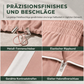 Damen Freizeit 2-Teiler Outfit: mit Reißverschluss und Kapuze ausgestattetes Langarmshirt + Cargojogginghose mit Taschen