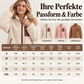 Damen Winter Sherpa Plüschjacke mit durchgehendem Reißverschluss