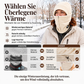 Winter warme Balaclava mit Reißverschluss