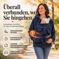 Gemütlich warme Kapuzenjacke für das Tragen von Babys