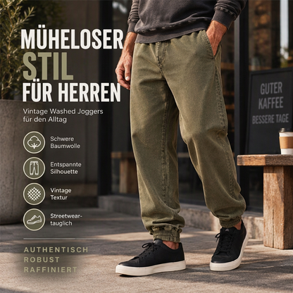 Herren-Freizeit-Sporthose, vorgewaschen