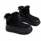 ⚡Flash-Sale! Solange der Vorrat reicht!⚡ Damen Winter Hochschaft Schneestiefel Warme Plüschgefütterte Dicke Sohle Freizeit Plateau Schuhe