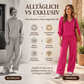 🌊Winter-Sale: 50% Rabatt + Gratis Versand!🌊Damen Strick V-Ausschnitt Pullover & Wide-Leg Hose Set