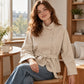 📢🎉50%Rabatt!!!🛍️✨Damenjacke mit Stehkragen und Gürtel – Elegant für jeden Anlass 📦