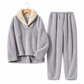 🎉Über 100.000 zufriedene Kunden!🎉 Dickes warmes Sherpa Schlafanzug-Set für Herren und Damen