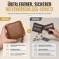 Kurze Brieftasche für Herren, multifunktional, geschäftlich, horizontaler Kartenhalter und Reißverschluss-Münzfach