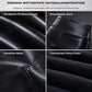Damen High-Waist-Leggings aus PU-Leder, mit Fleecefutter, super weiche warme Winterhosen