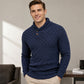 Klassischer Schalkragenpullover für Herren