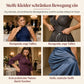🔥Heiß begehrt! Jetzt sichern!🔥 Damen Boho V-Ausschnitt Langarm Spitzenpatchwork Stufen-Maxikleid mit Taschen