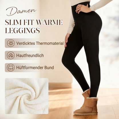 📢🎉50%Rabatt!!!🛍️✨Warme Damen-Leggings mit hoher Elastizität und schmaler Passform