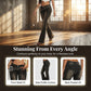 🔥Trending! Jetzt zugreifen!🔥 Flare-Jeans mit niedriger Leibhöhe und Vintage-Waschung