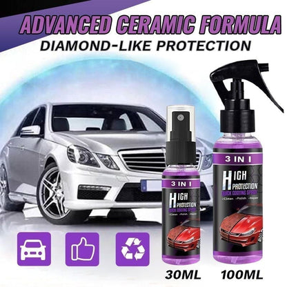 🚗💧Spray de revestimiento rápido para automóviles de alta protección 3 en 1