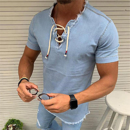 Men's Summer Denim Shirt