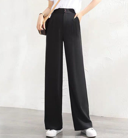 Pantalones informales de pierna ancha para mujer💞 Compre 3 envío gratis💞