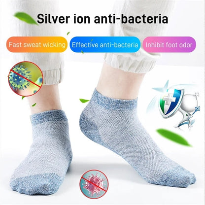 👨Calcetines Desodorantes Antibacterianos Transpirables para Hombres